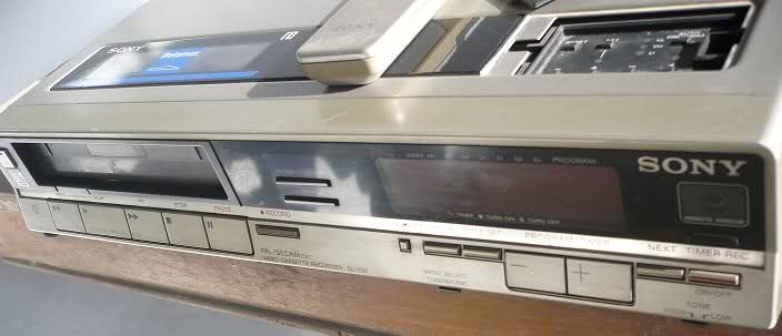  SONY BETAMAX SL-F30 Video oynatıcı (VHS)