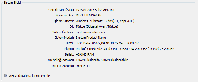  Crysis 3 & Windows 8 (Yükleme Sorunu)