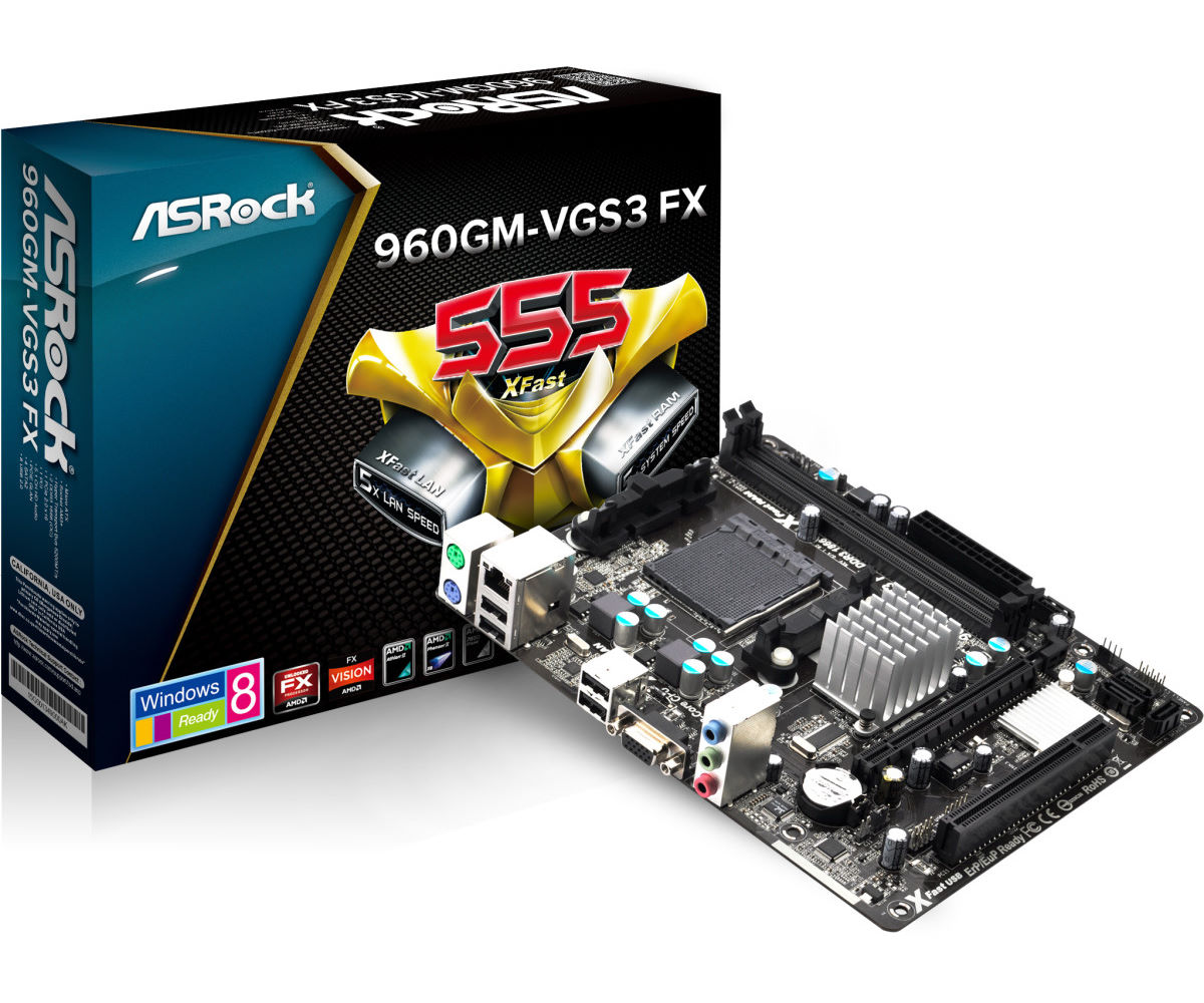 Asrock 960gm gs3 fx обзор