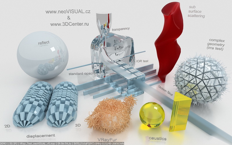  3DS MAX + VRAY DONANIM TESTİ