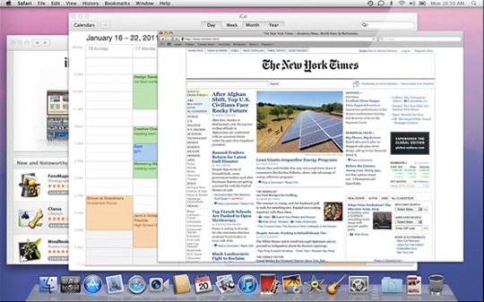  Mac OS X Lion ile gelen özellikler