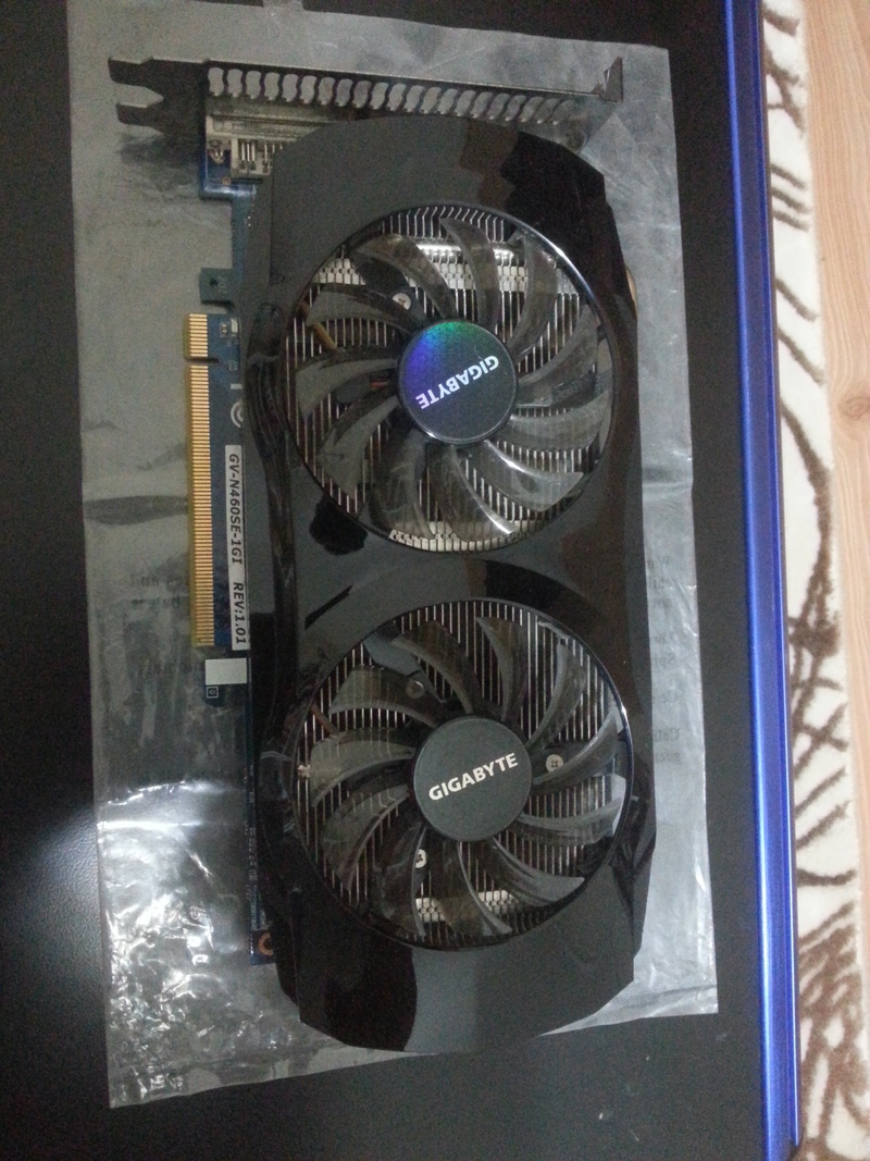  Gigabyte GTX 460 ekran kartı 130 TL (Ankara)