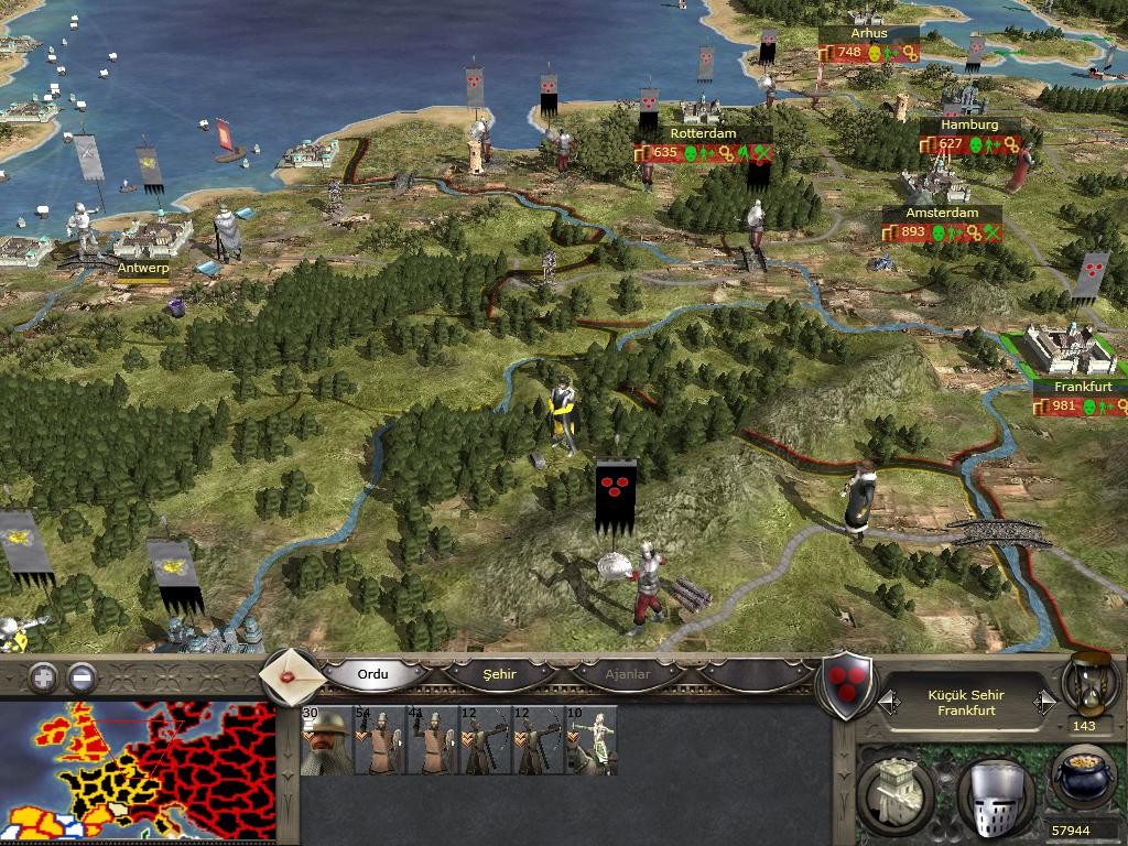  Medieval 2 Total War yeniden başlıyorum :)