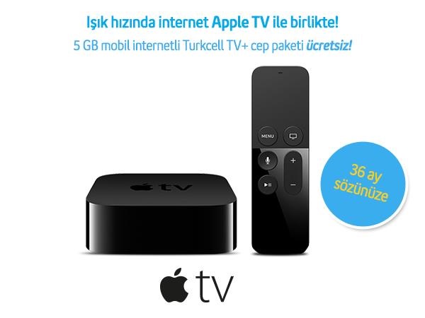  Turkcell Superonline - Yeni Nesil Apple TV 32GB Kampanyası!