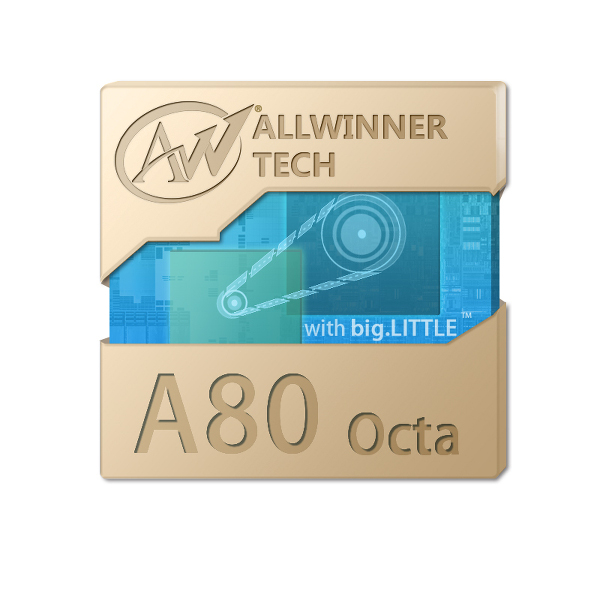 Allwinner'ın big.LITTLE formundaki 8 çekirdekli A80 işlemcisi hazır