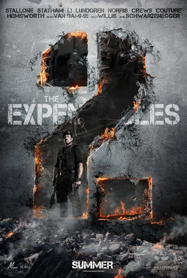  The Expendables 2 (2012) | Stallone - Van Damme - Norris - Willis -  Schwarzenegger