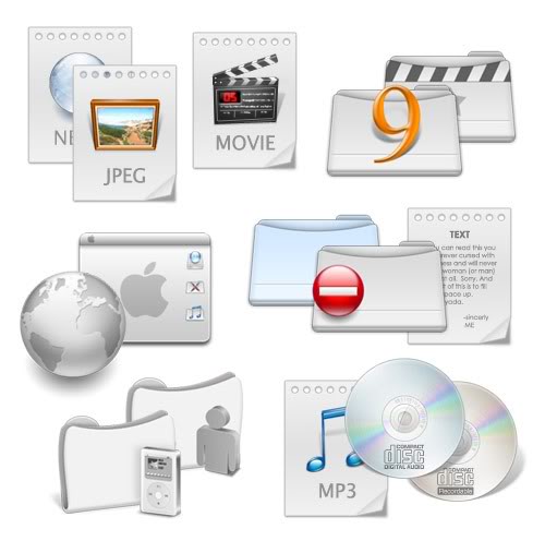  Simgeler, Pngler, Fare İşaretçileri (Icons, Pngs, Cursors)