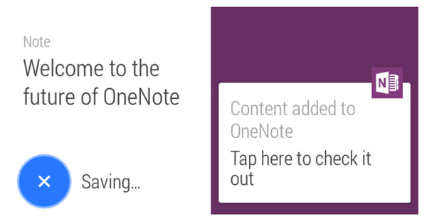Microsoft OneNote akıllı saatler için yayımlandı