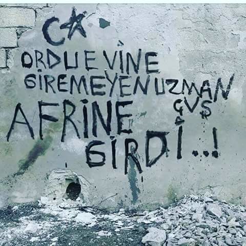 Orduevine Giremeyen Uzman Çavuş Afrin'e Girdi!