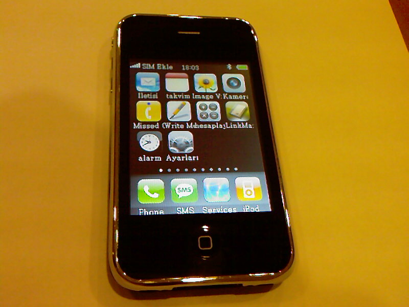  ÇAKMA İPHONE 269-TL 4GB BİREBİR GÖRÜNÜM