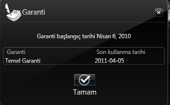  Garanti ile ilgili çok önemli bir sorun!!