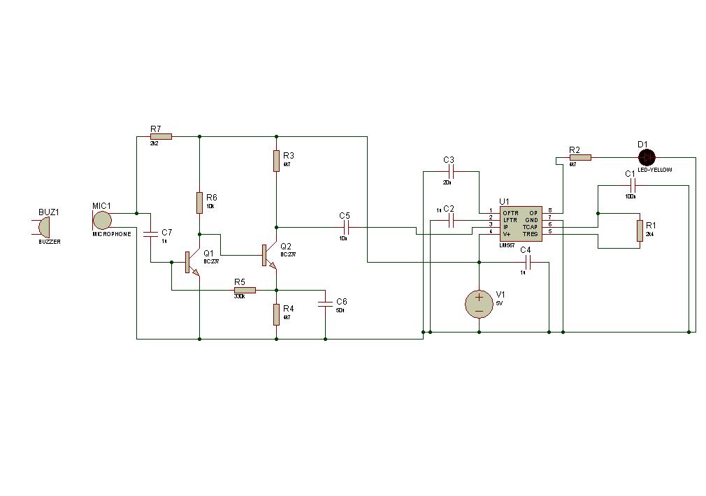  LM567 Ton Dedektörü  ile 440 yada 480 hz i Algılattırmak