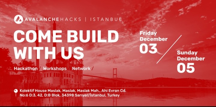 AVAX hackathon etkinliği İstanbul’a geliyor