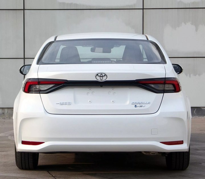 Yenilenen Toyota Corolla Çin'de ortaya çıktı