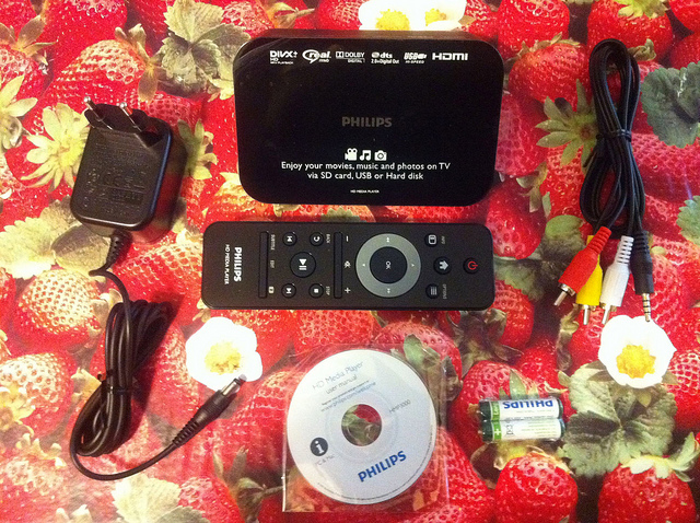  PHILIPS HMP3000 MKV MEDIA PLAYER