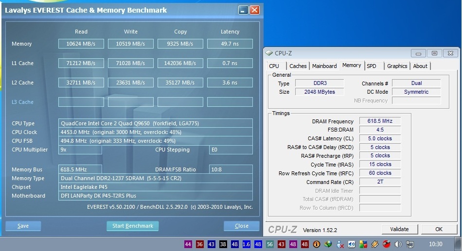  Q9650 4000 ghz 1.200 vlt ile full stabil