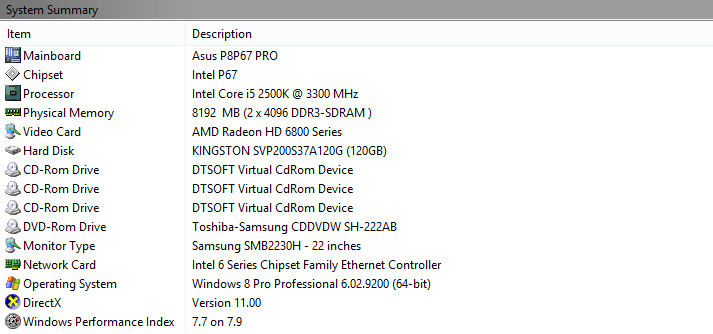  Win 8 de  ASUS p8p67 Pro USB 3.0 sorunu