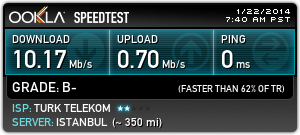  *-*-*Speedtest Verilerimizi paylaşalım*-*-*