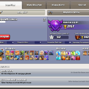 TH11 Max / BB TH7 Clash of Clans Hesabı (177 Lv)