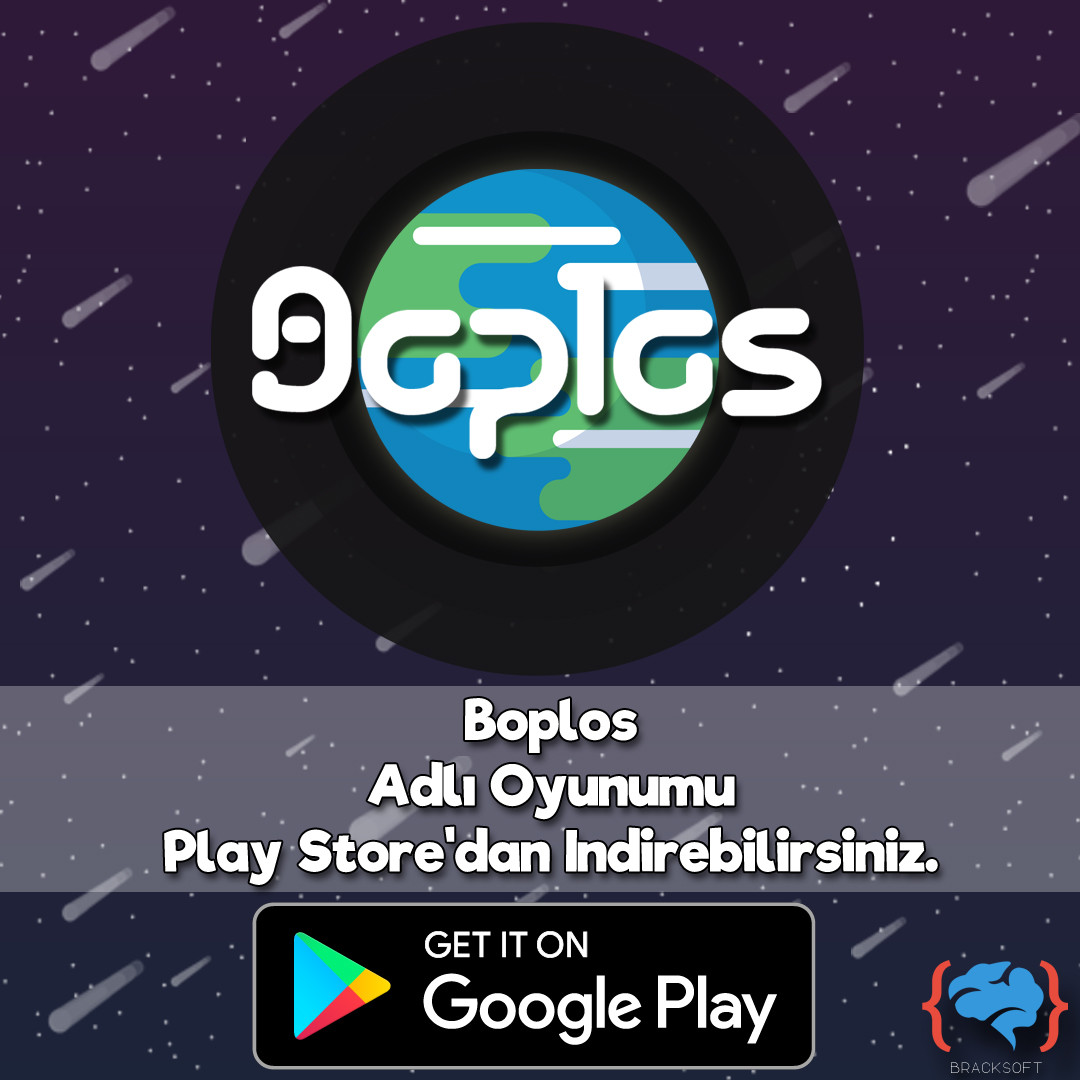 Boplos Android Oyunu / Yeni Oyunum #Bracksoft