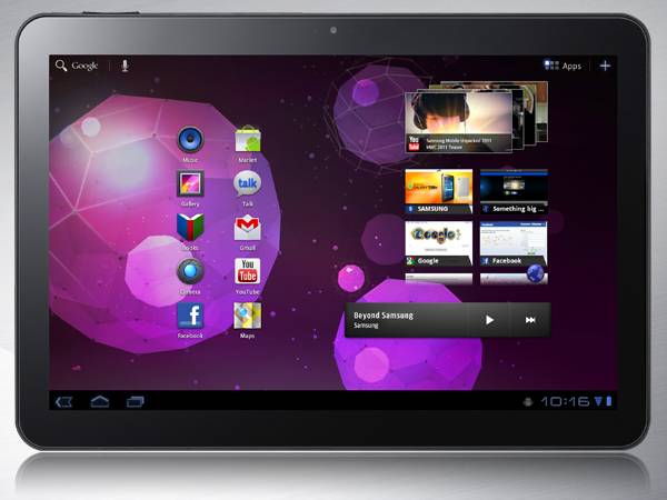 Galaxy Tab 10.1, Avustralya'da tamamen serbest