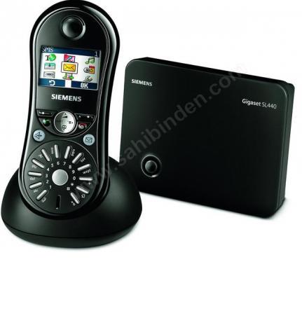  Siemens SL440 DECT-TELSİZ Telefon ++ Laxon TD101 Dect Telefon