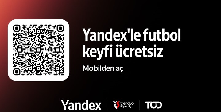 Yandex sınırlı sayıda Trendyol Süper Lig paketi hediye ediyor, süre dolmak üzere
