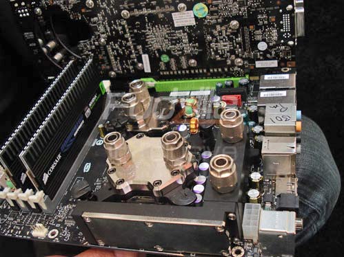  ## Cebit 2008: EVGA'dan Su Soğutmalı nForce 790i Anakart ##