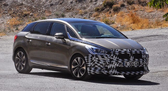 YENİ CİTROEN DS5 TEST SÜRÜŞÜNDE GÖRÜNTÜLENDİ