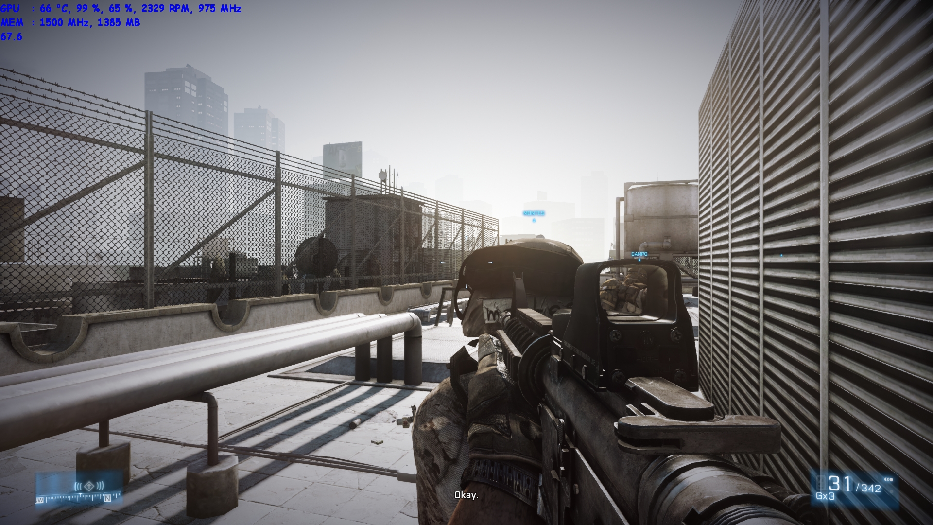  BF3 görüntü sizce normal mi ?