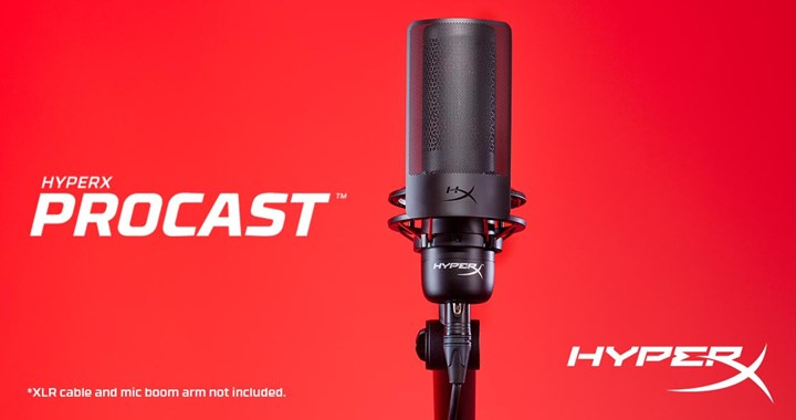 HyperX ProCast XLR mikrofon duyuruldu