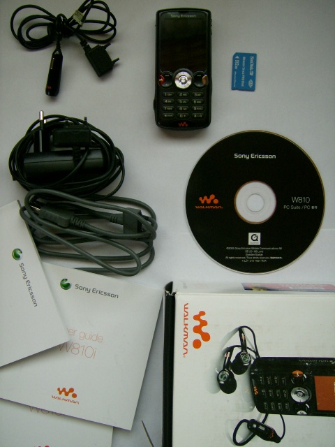  satılık Sony Ericsson w810i-kutulu