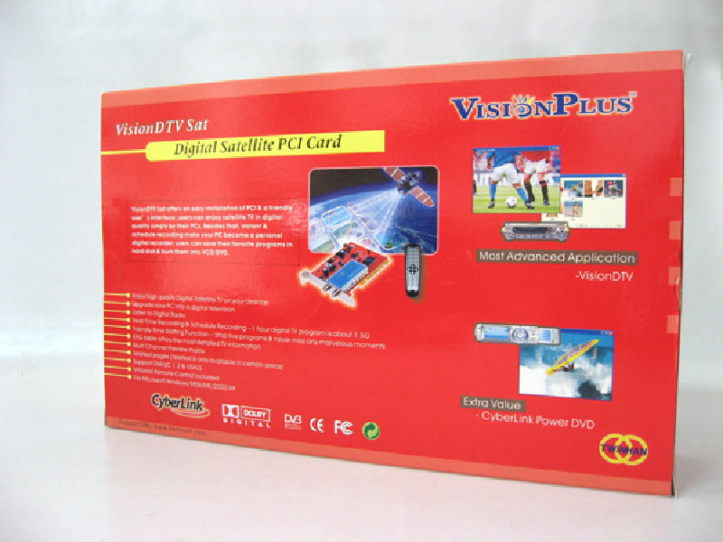  Sıfır Twinhan 1022A VisionPlus DTVSat Dijital Tv Kartı [SATILDI]