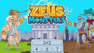  Zeus vs Monsters - Matematik guzel cocuk oyunlari