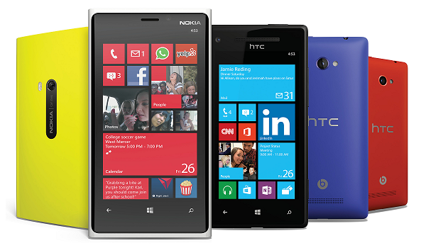 Windows Phone Blue, Lumia 920 ve HTC 8X üzerinde test ediliyor