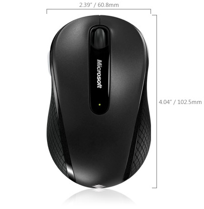  Microsoft Wireless Mobile Mouse 4000