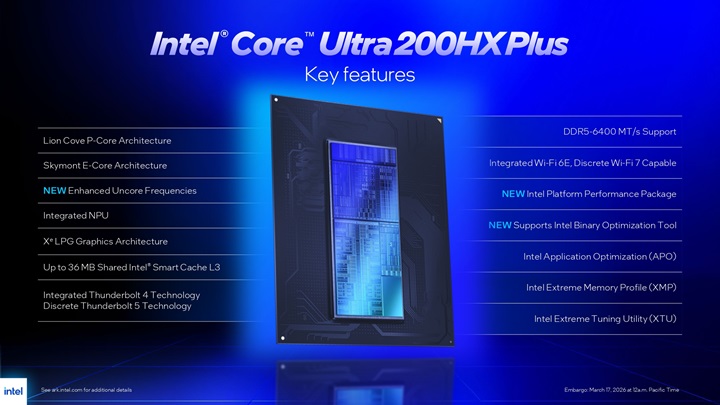 Intel Core Ultra 200HX Plus işlemciler duyuruldu: İşte özellikleri