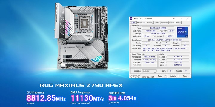 Intel Core i9 13900K, AMD FX 8370’in 8 yıllık dünya rekorunu kırdı