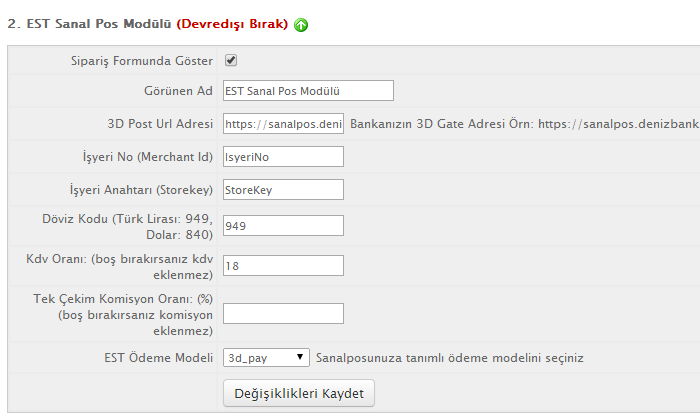  WHMCS Sanal Pos Entegrasyon Modülleri 19 Banka | YKD Script