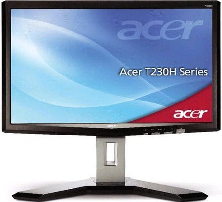  Acer T230H Multi-Touch Wide LCD Monitor For Windows 7