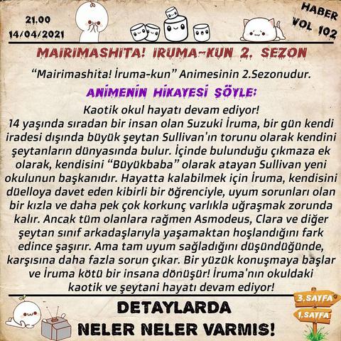 Animeli Günler Haber (AnimeSeverler)📰