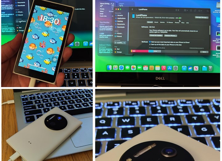 İlginç çalışma: Nokia Lumia 1020 kasasına iPhone SE 3 yerleştirildi