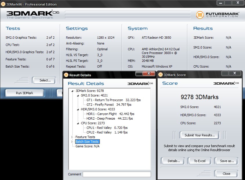  msi 3850 512mb 3dmark 7500 puan normal mi?