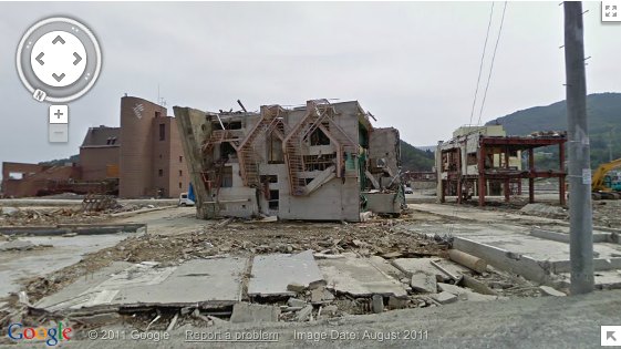 Google, Street View özelliğine tsunami sonrası Japonya görüntülerini de ekledi 