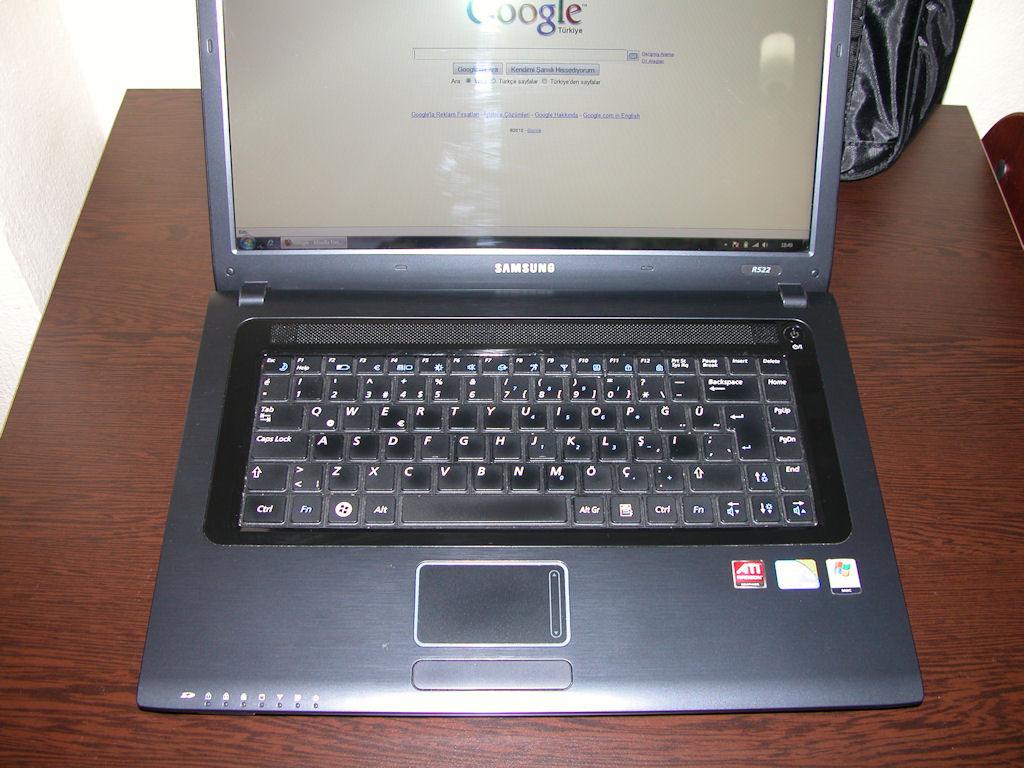  Samsung R522-X08TR(Garantili,Temiz) HD4650 Kart