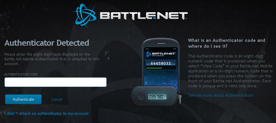  Battle.net Authenticator - iOS ve Android - Hesap Güvenlik Aracı
