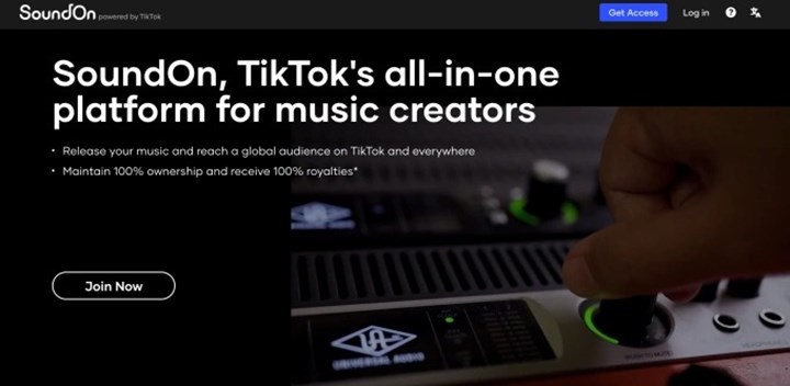 TikTok, yeni müzik dağıtım platformu SoundOn'u duyurdu