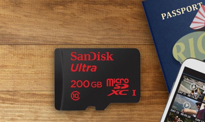 90 Dolar’a 200GB kapasiteli micro SD hafıza kartı