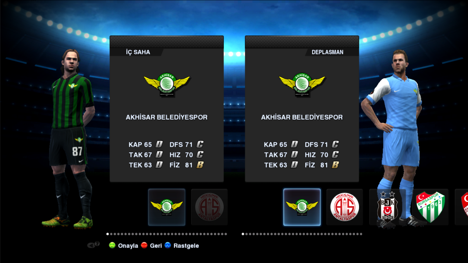  PES2013 Demo Turkey Patch (STSL-PTT 1. Lig) by silah & erolkopuz