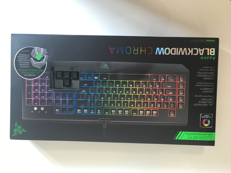 [SATILMISTIR] Razer Blackwidow Chroma Us Klavye